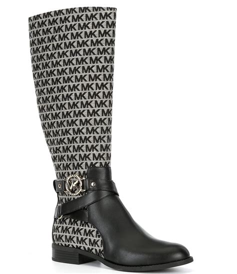 michael kors riding boots marshalls|Michael Kors kara bootie.